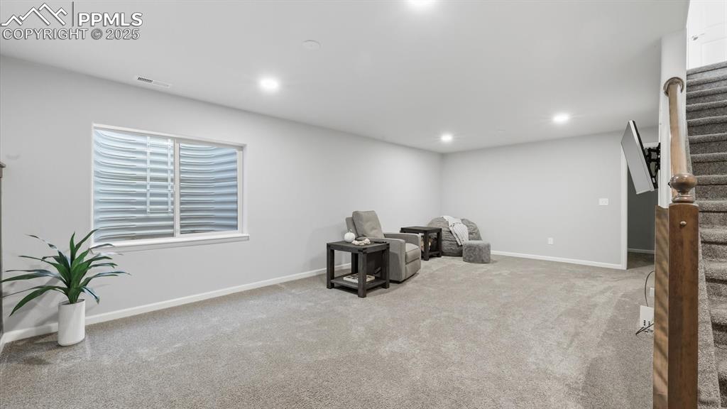 4456 Hessite Loop Colorado Springs, CO 80938 - Photo 27 of 42 a view of work space with furniture and a window
