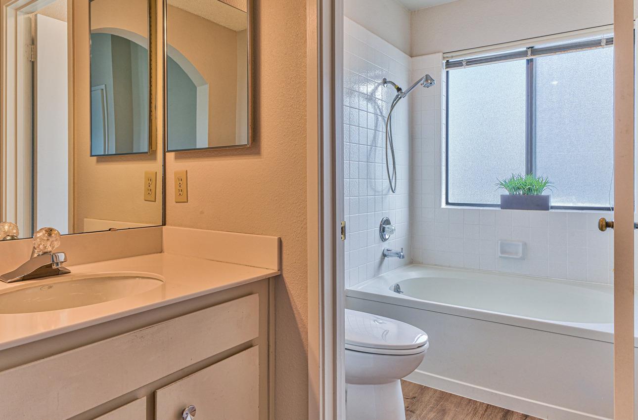 2 Geary Circle Salinas, CA 93907 - Photo 21 of 29 a bathroom with a sink a toilet and shower