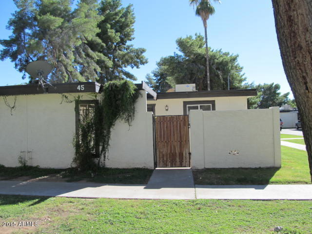 720 South Dobson Road, Unit 45 Mesa, AZ 85202 - Photo 1 of 20 Front of townhome