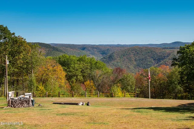 a view of outdoor space and mountain view