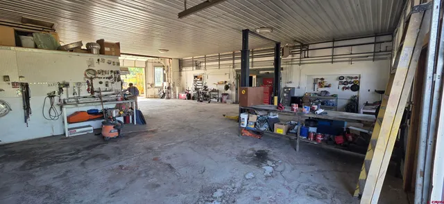 a view of storage and utility room