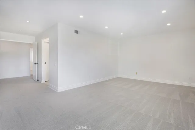 a view of empty room