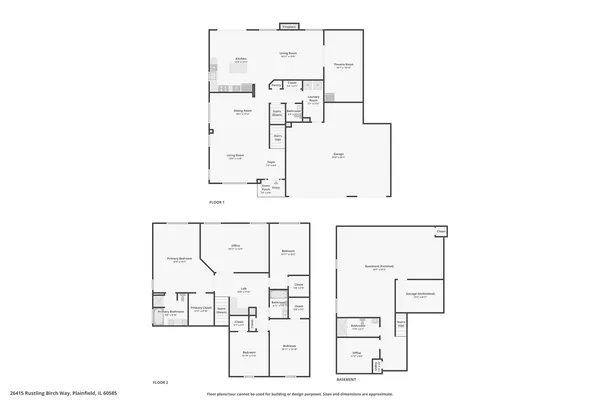 $619,000 | 26415 Rustling Birch Way, Plainfield, IL 60585