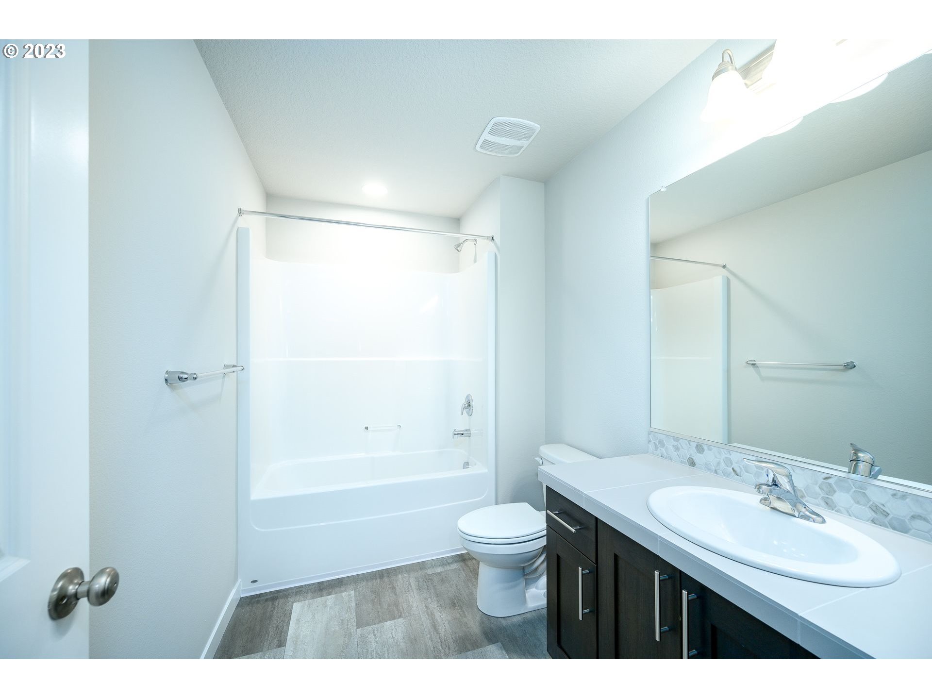 3162 South Magnolia Street, Unit LT754 Cornelius, OR 97113 - Photo 24 of 40 a bathroom with a sink a toilet and shower
