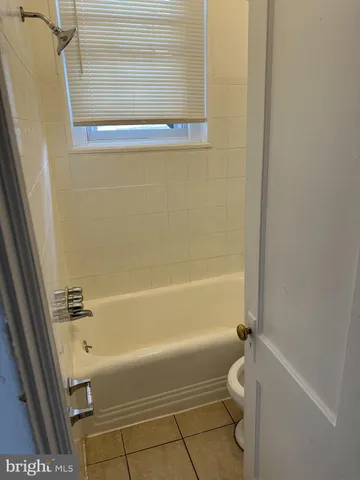 a bathroom with a toilet and a bathtub