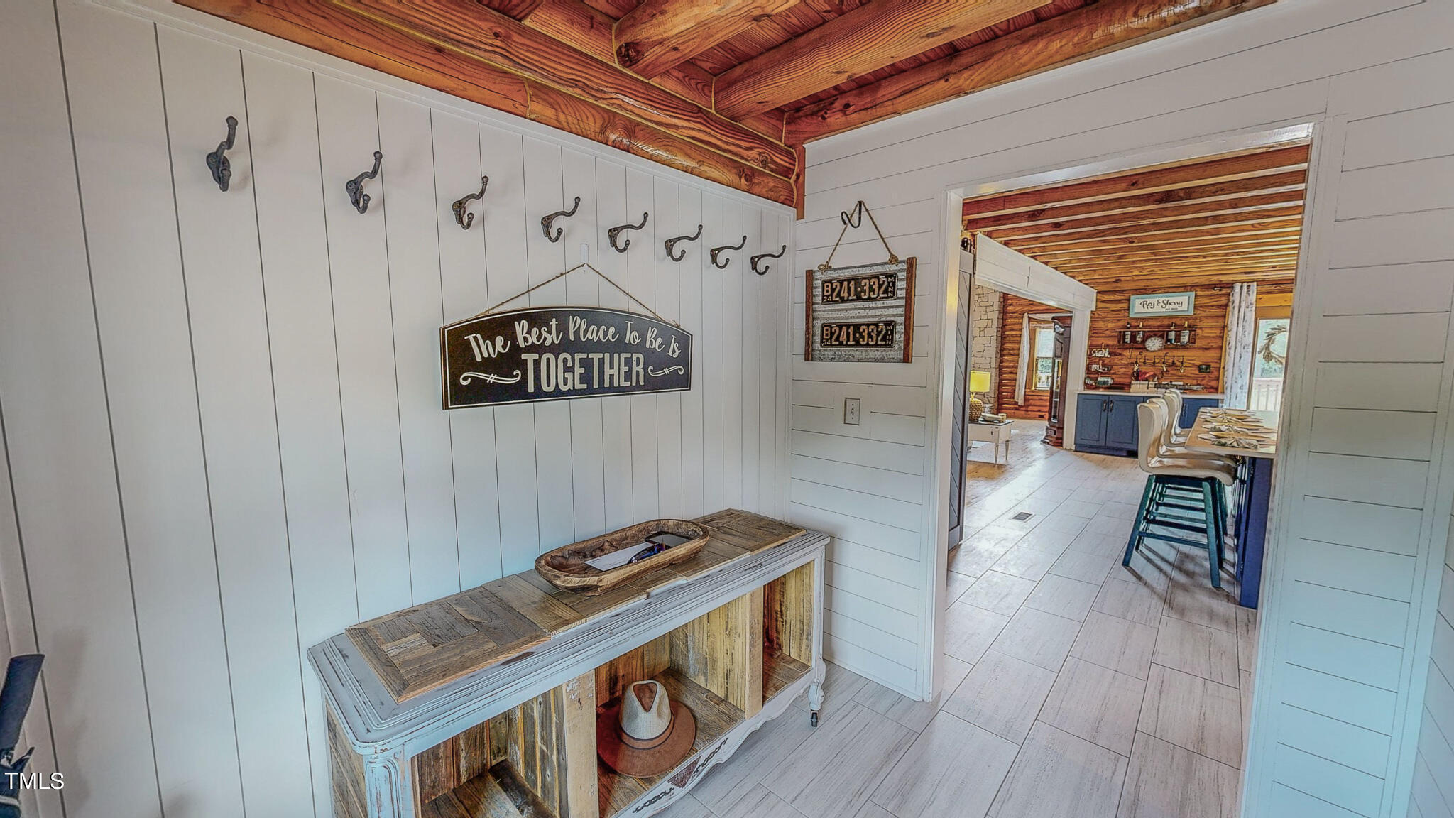 9529 Hester Road Hurdle Mills, NC 27541 - Photo 43 of 85 a view of a hallway with workspace