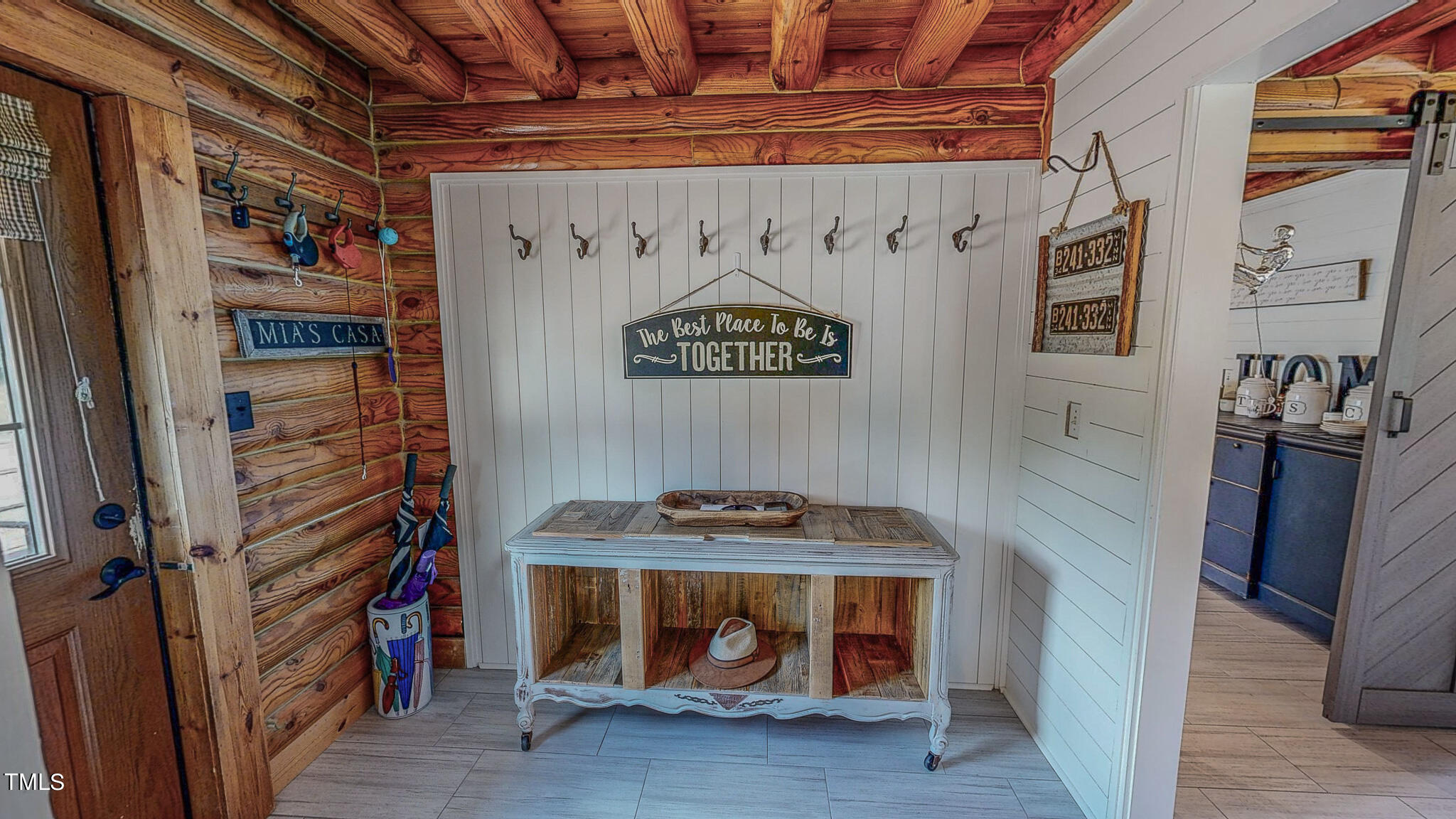 9529 Hester Road Hurdle Mills, NC 27541 - Photo 44 of 85 a view of an empty room with a fireplace