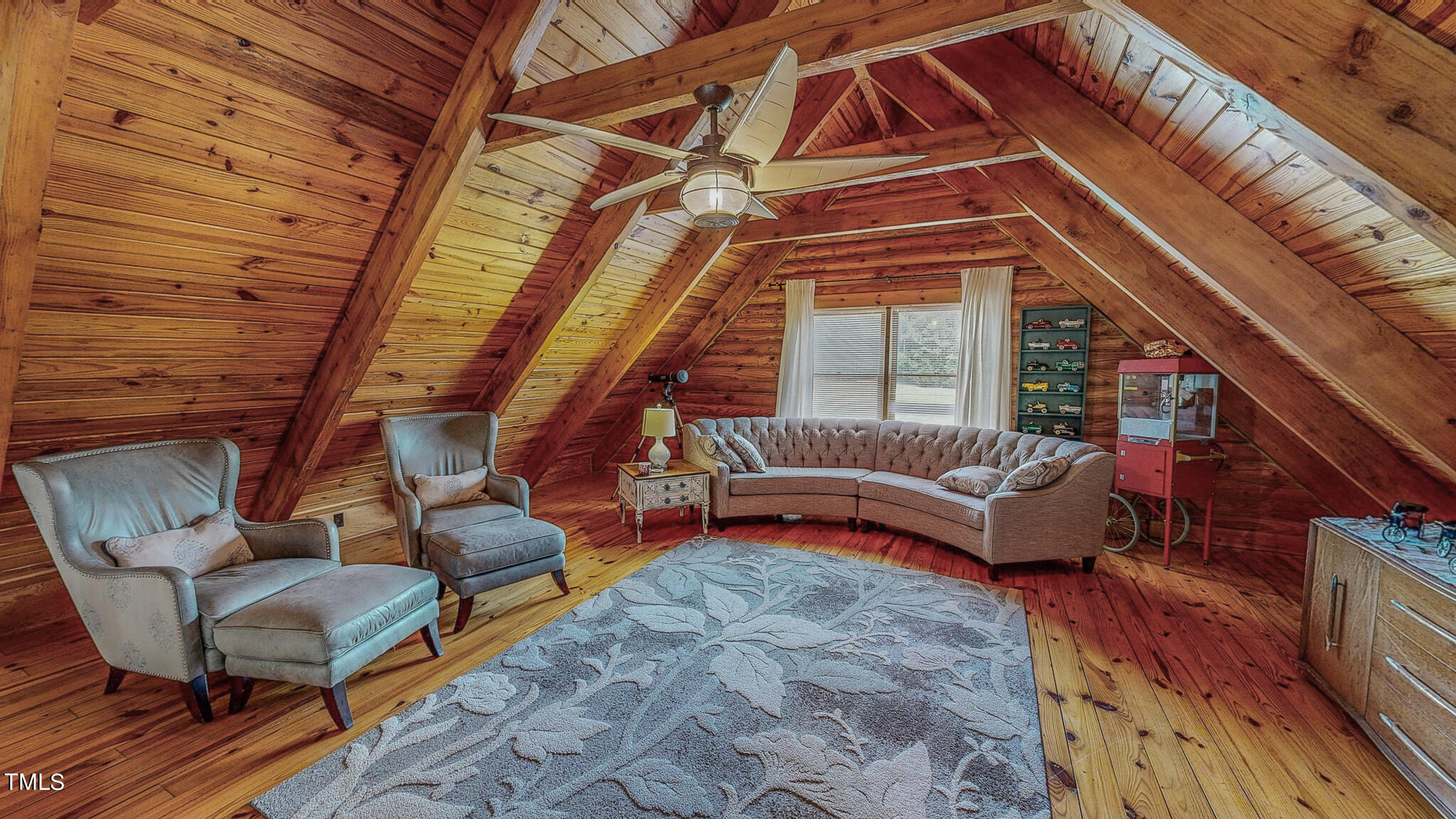 9529 Hester Road Hurdle Mills, NC 27541 - Photo 70 of 85 a view of a chairs in the balcony