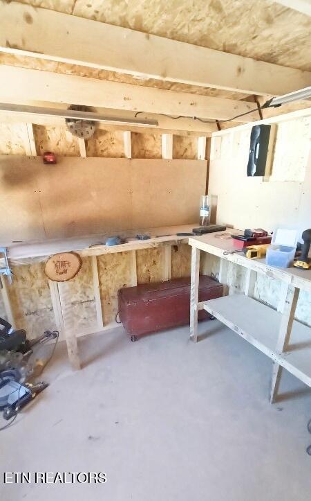 1290 Bluets Road Newport, TN 37821 - Photo 6 of 34 LARGE SHED INTERIOR