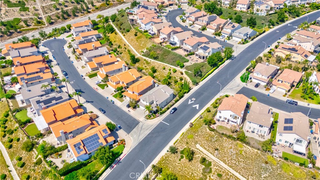 19901 Mid Pines Lane Porter Ranch, CA 91326 - Photo 22 of 23 Aerial view over the house