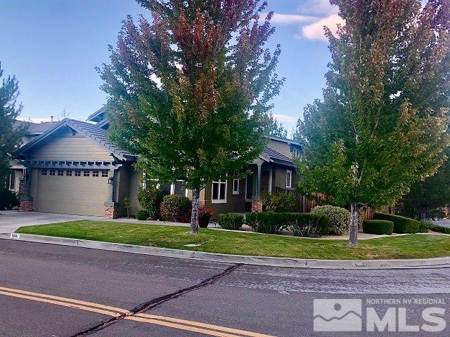 5001 Fall Colors Court Reno, NV 89519 - Photo 3 of 36 a view of a house with a yard and large trees