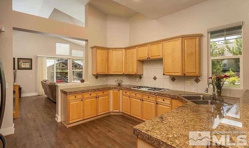5001 Fall Colors Court Reno, NV 89519 - Photo 6 of 36 a kitchen with a sink a window and cabinets