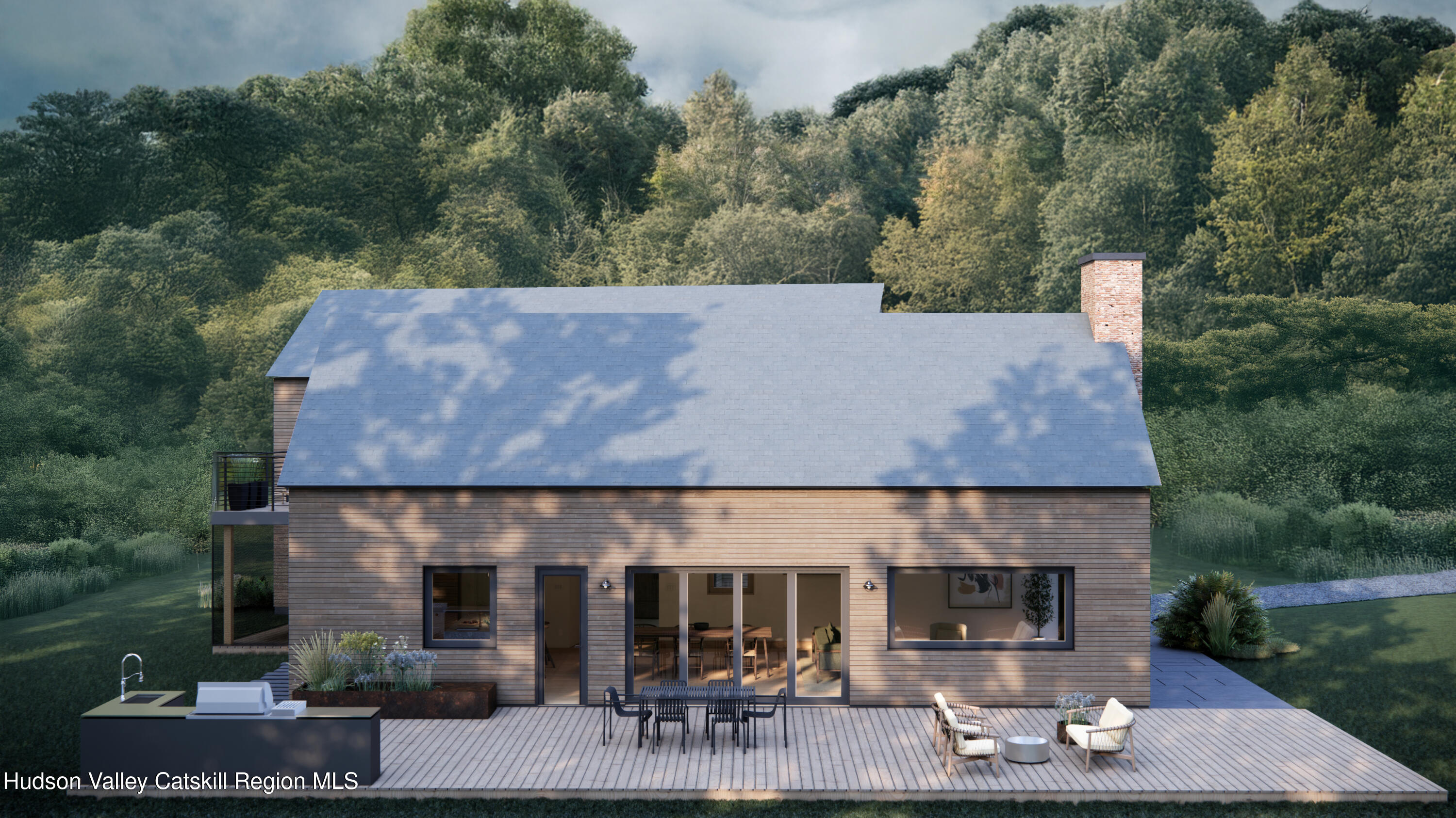 79 Beehive Road Accord, NY 12404 - Photo 15 of 19 an aerial view of a house with yard swimming pool and outdoor seating