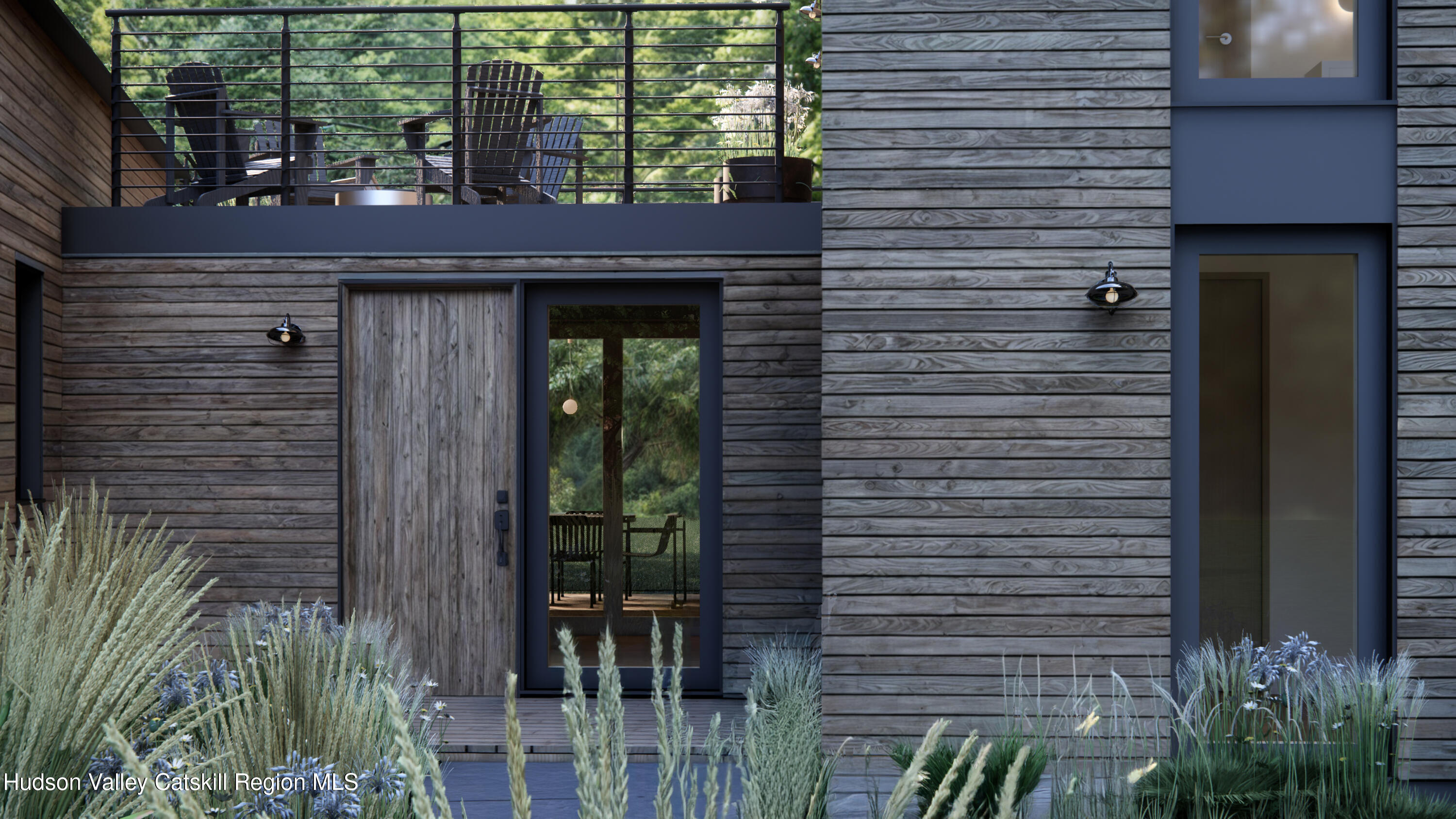79 Beehive Road Accord, NY 12404 - Photo 3 of 19 a view of a brick house with plants and wooden fence