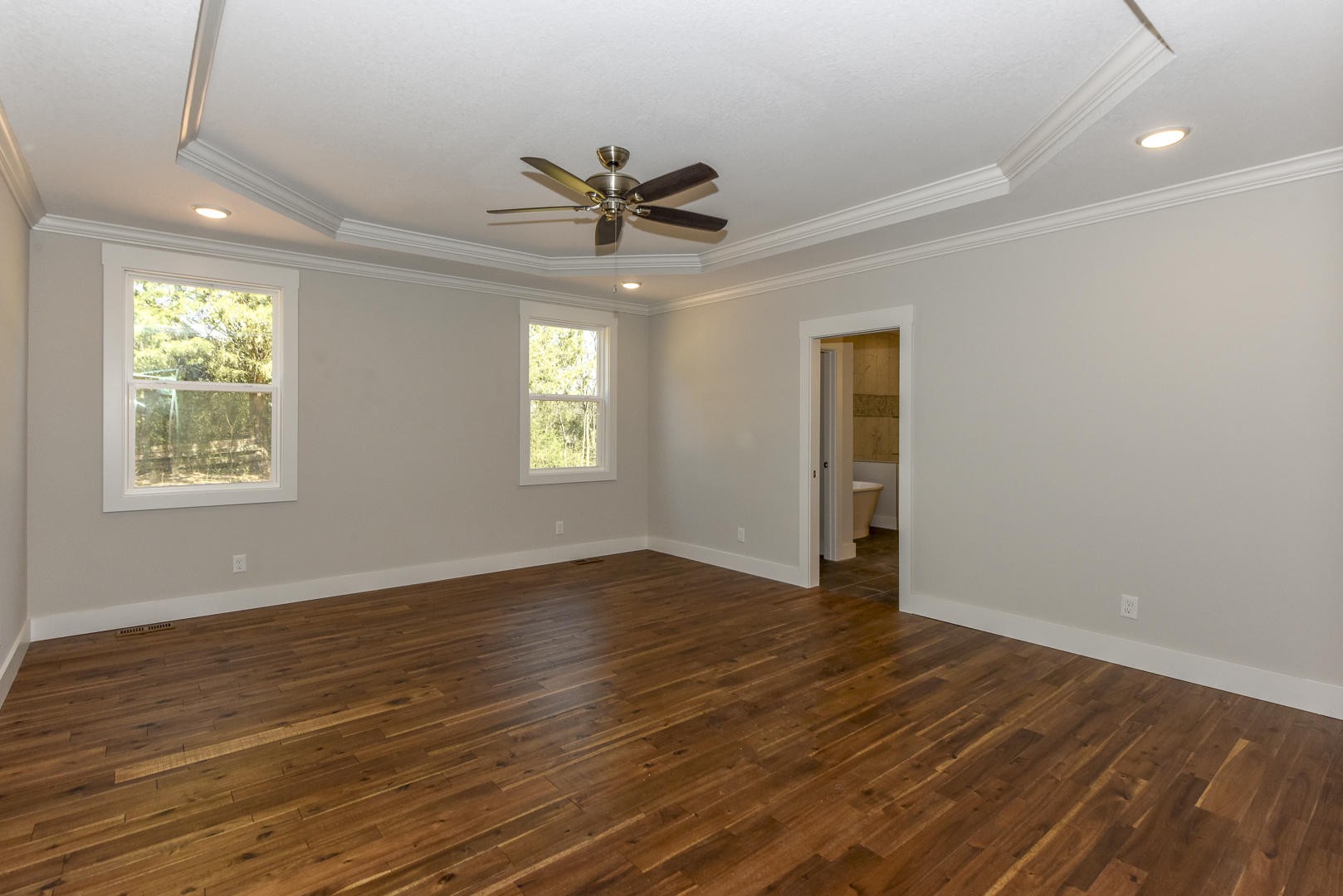 3059 New Blockhouse Road Maryville, TN 37803 - Photo 22 of 33 a view of an empty room with wooden floor and a window
