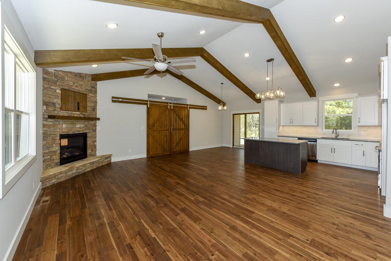 3059 New Blockhouse Road Maryville, TN 37803 - Photo 7 of 33 a view of kitchen and hall with wooden floor