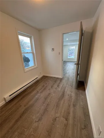 wooden floor in an empty room