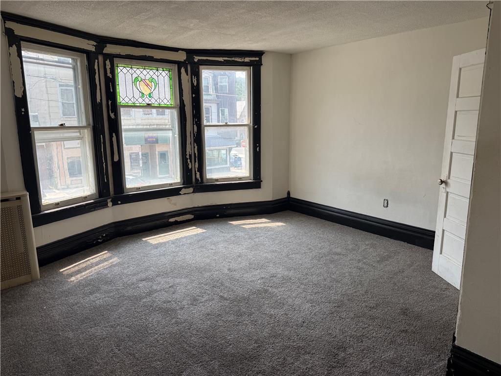 41 West Ridge Street Lansford, PA 18232 - Photo 15 of 40 Sun-drenched interiors showcase a broad bay window, providing expansive street views and architectural charm.