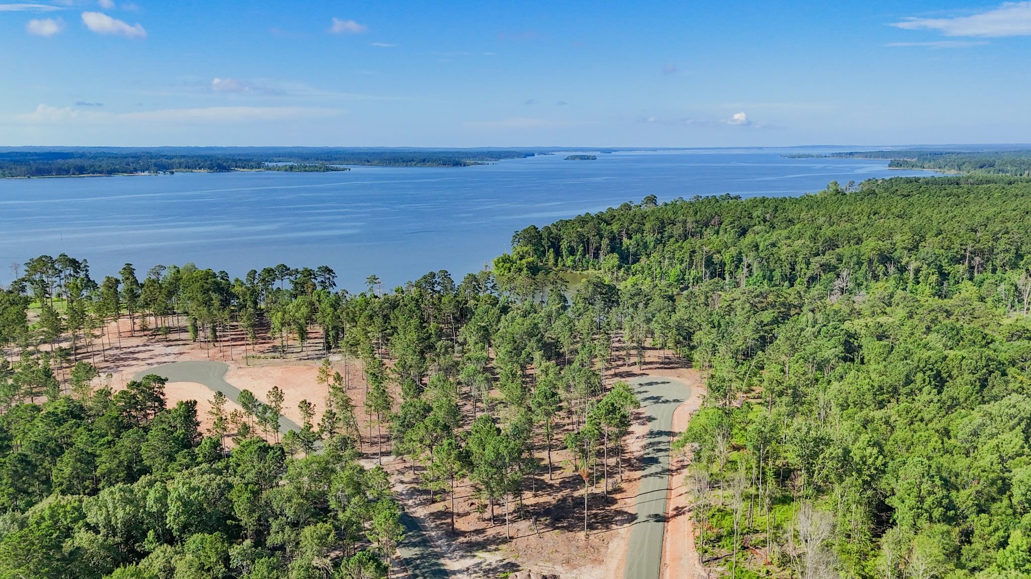 184 Debbie Lane Bronson, TX 75930 - Photo 12 of 17 a view of a lake with a yard