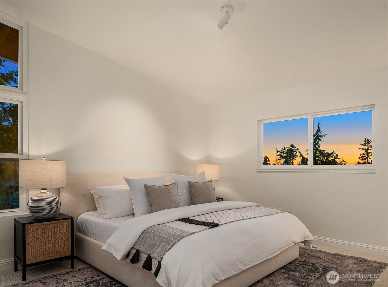 13621 18th Avenue Southwest Burien, WA 98166 - Photo 19 of 40 a bedroom with a bed and a couch