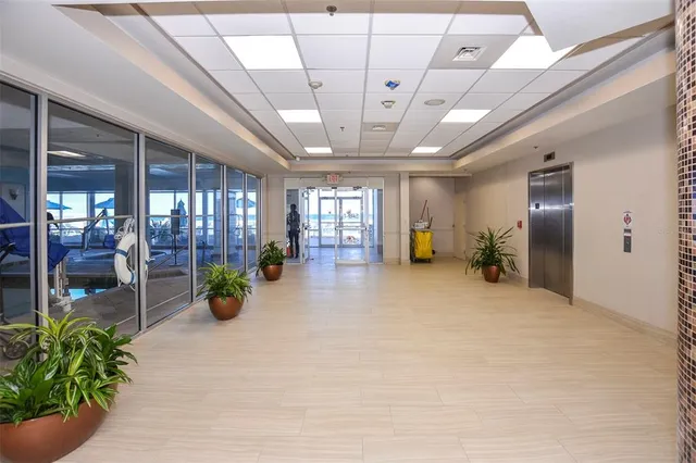 a view of a terrace with sitting area