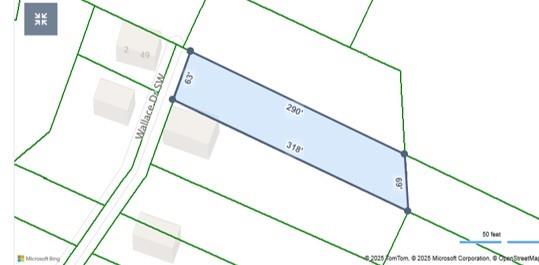 50 Wallace Drive Rome, GA 30161 - Photo 3 of 4 a view of a balcony with a street