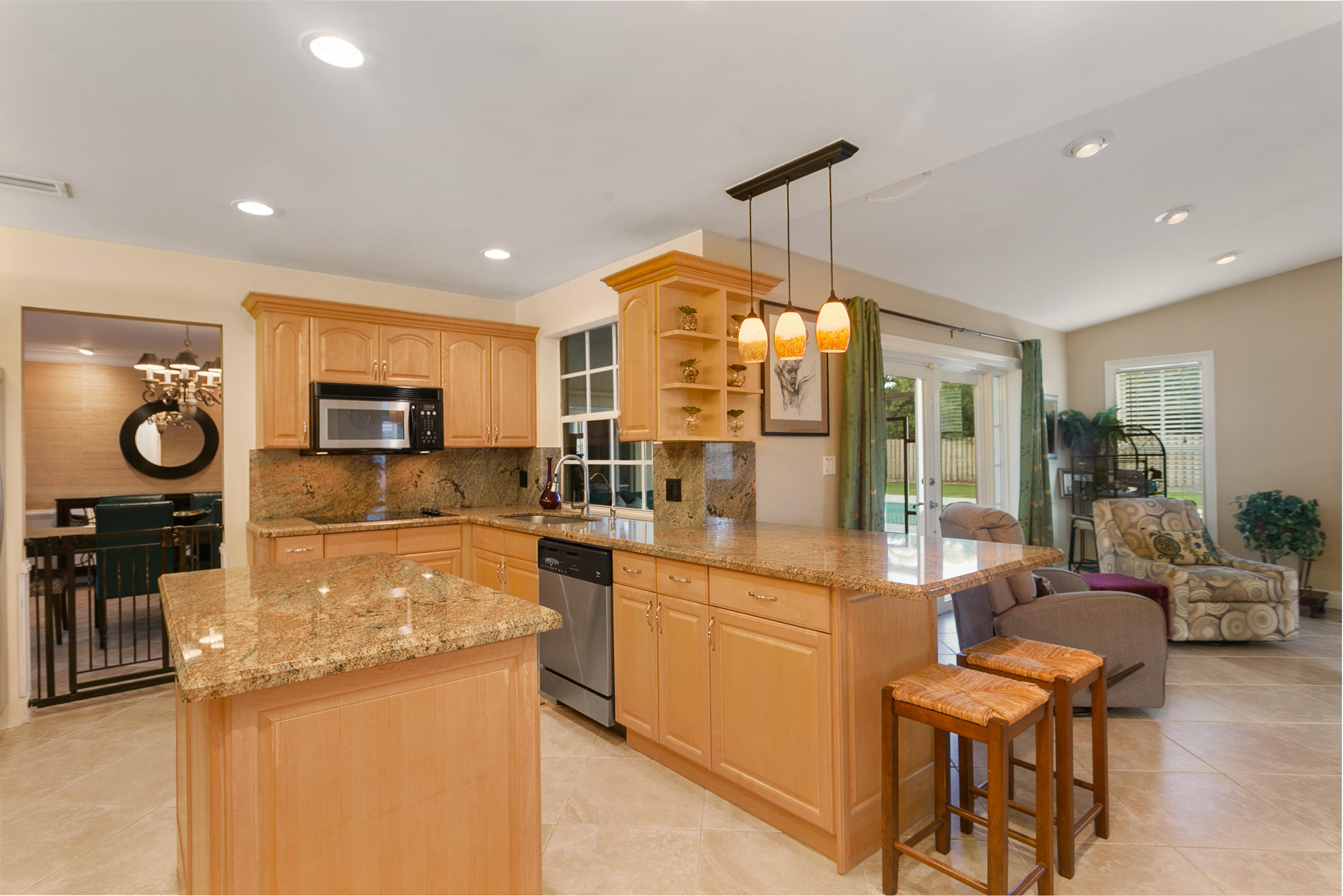 1440 Southwest 19th Street Boca Raton, FL 33486 - Photo 6 of 41 Large Gourmet Kitchen