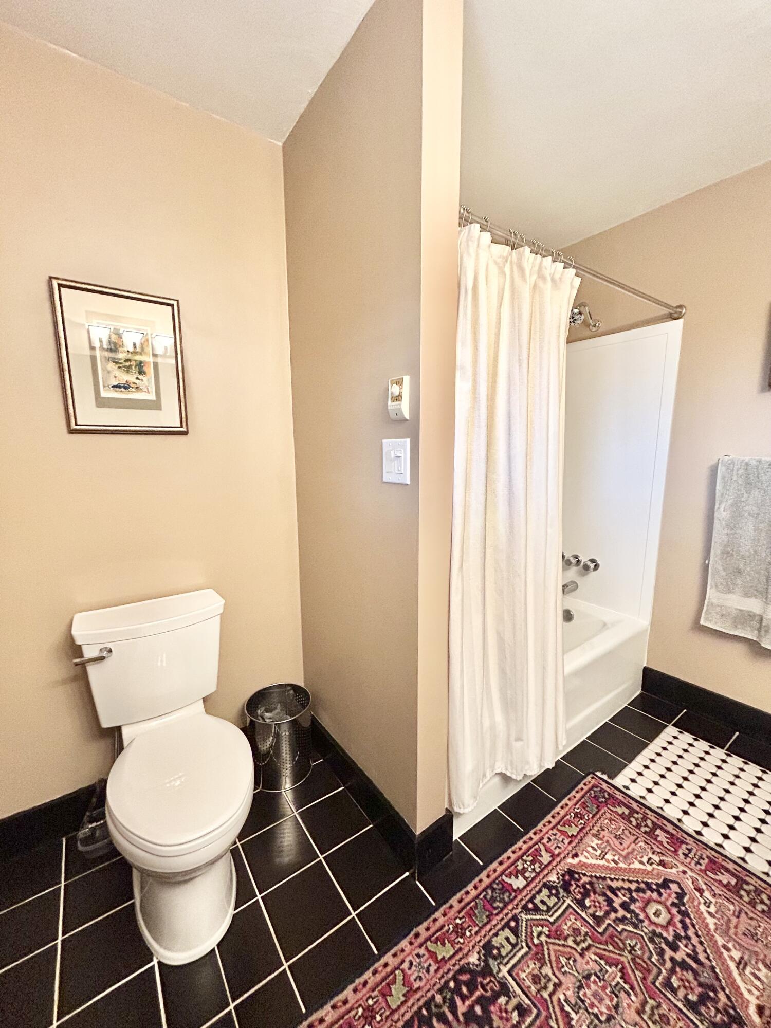 453 Wirtz Road Wirtz, VA 24184 - Photo 36 of 72 a bathroom with a toilet and a shower