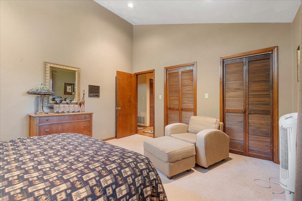 453 Wirtz Road Wirtz, VA 24184 - Photo 40 of 72 a bedroom with a bed wooden floor and window