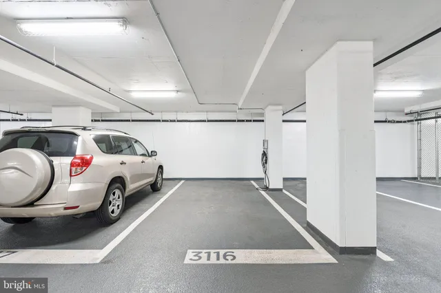 a room with lots of white walls