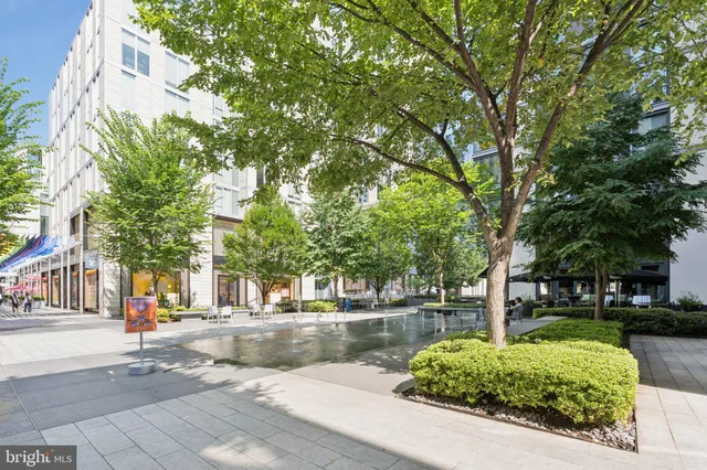 a view of a building with a tree