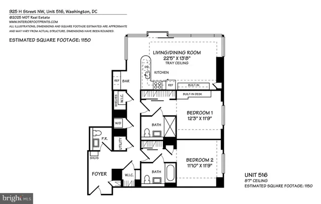 $1,200,000 | 925 H Street Northwest, Unit 516, Washington, DC 20001