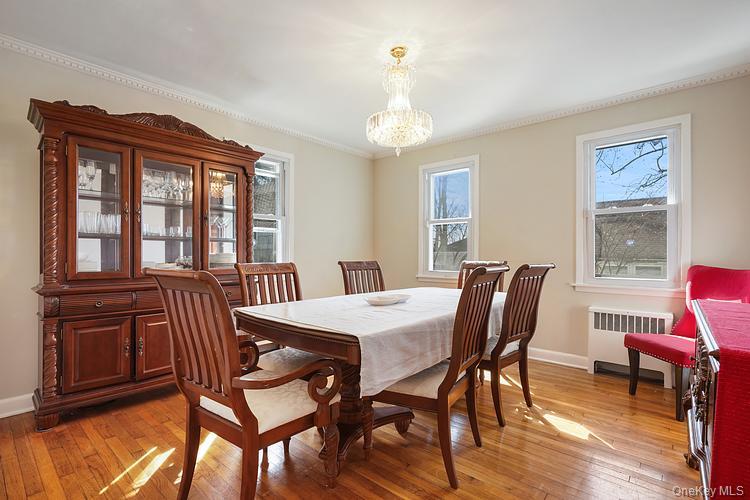 199 S Road White Plains, NY 10603 - Photo 7 of 17 a view of a dining room with furniture window and wooden floor
