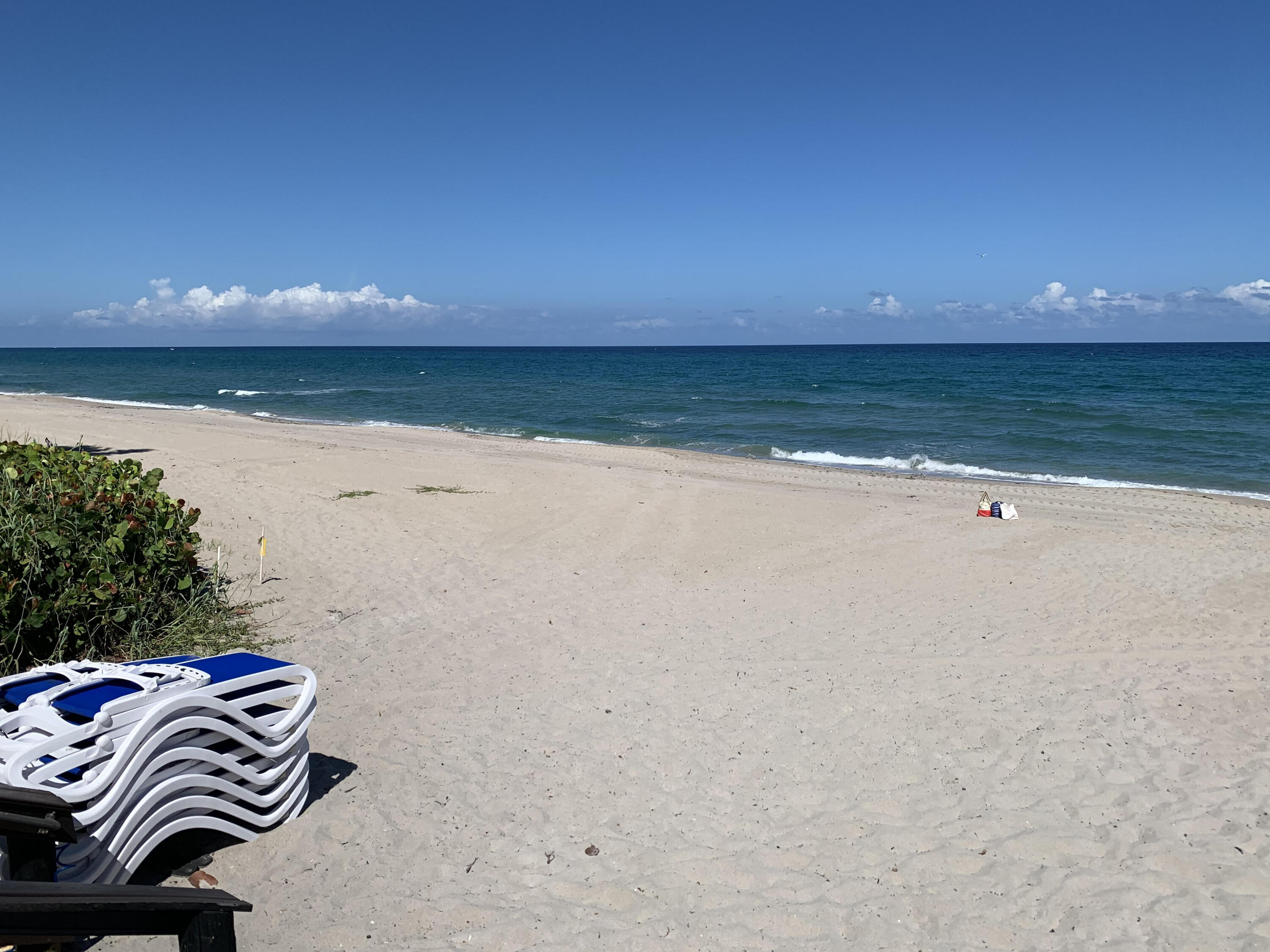 3115 South Ocean Boulevard, Unit 1002 Highland Beach, FL 33487 - Photo 35 of 37 a view of beach and ocean