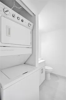 a view of city from a balcony