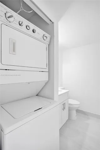 a view of city from a balcony