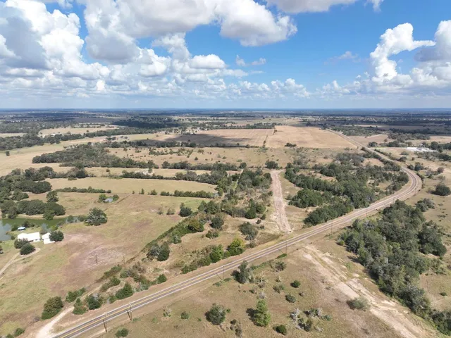 a city view with ocean