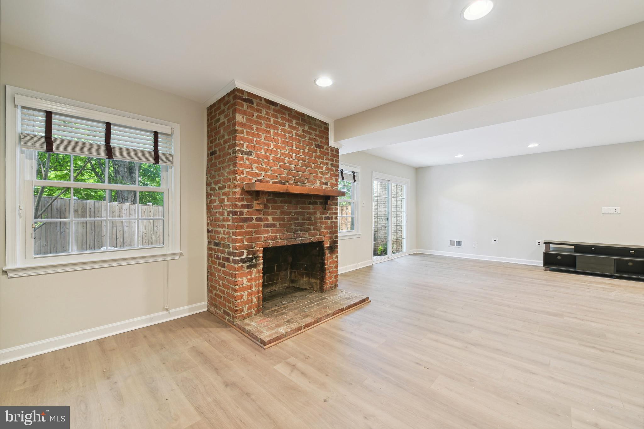 6645 McLean Drive McLean, VA 22101 - Photo 25 of 37 Basement Fireplace