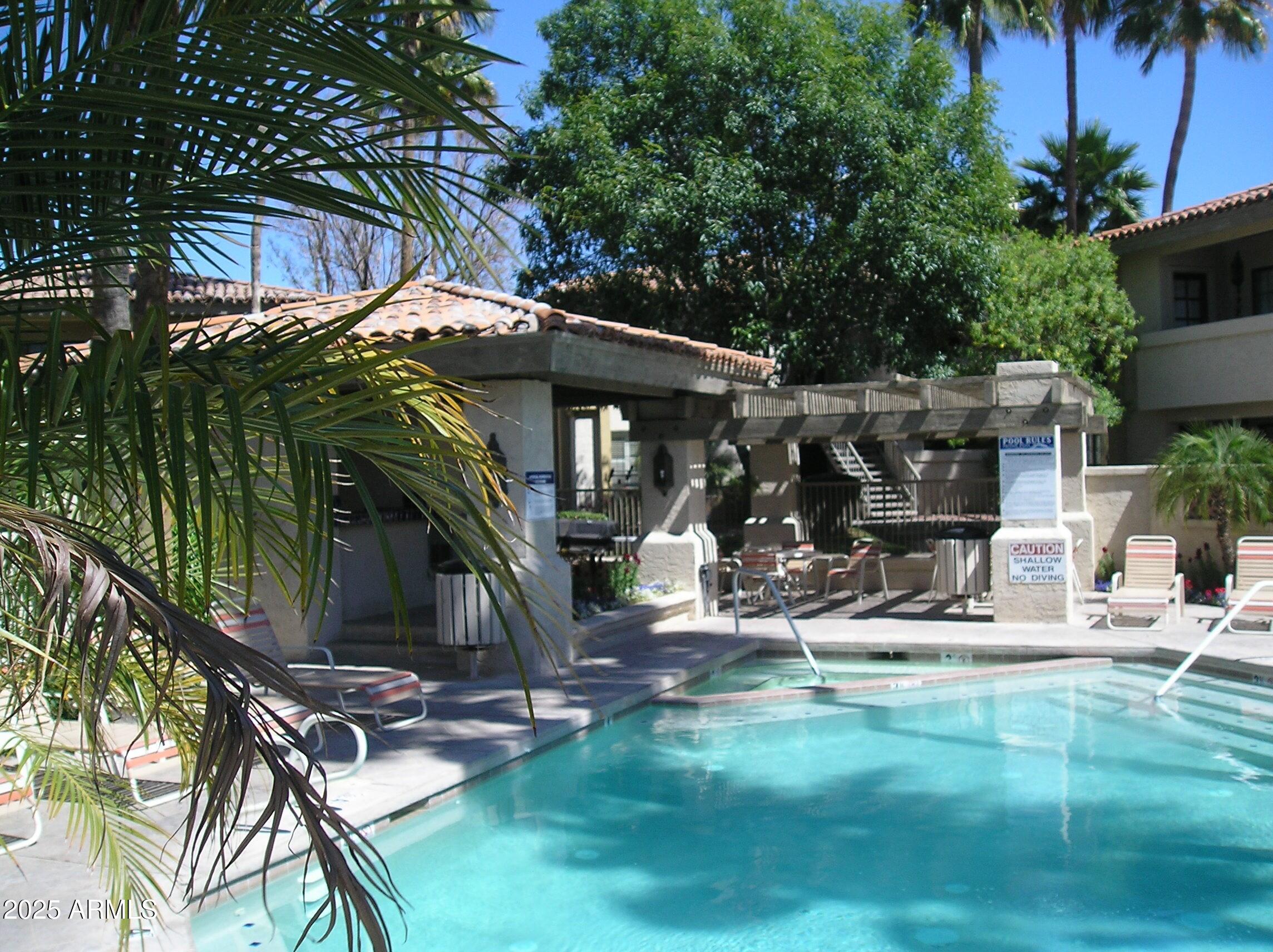 a view of outdoor sitting area