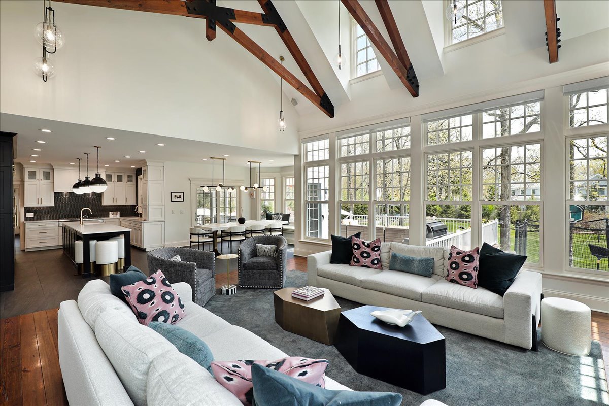 1423 Northwoods Road Deerfield, IL 60015 - Photo 5 of 39 a living room with furniture and a large window