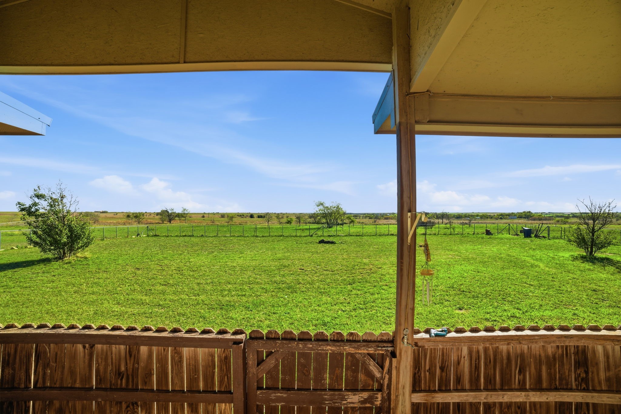 2124 Hackberry Road Salado, TX 76571 - Photo 23 of 27 a view of a garden from a window