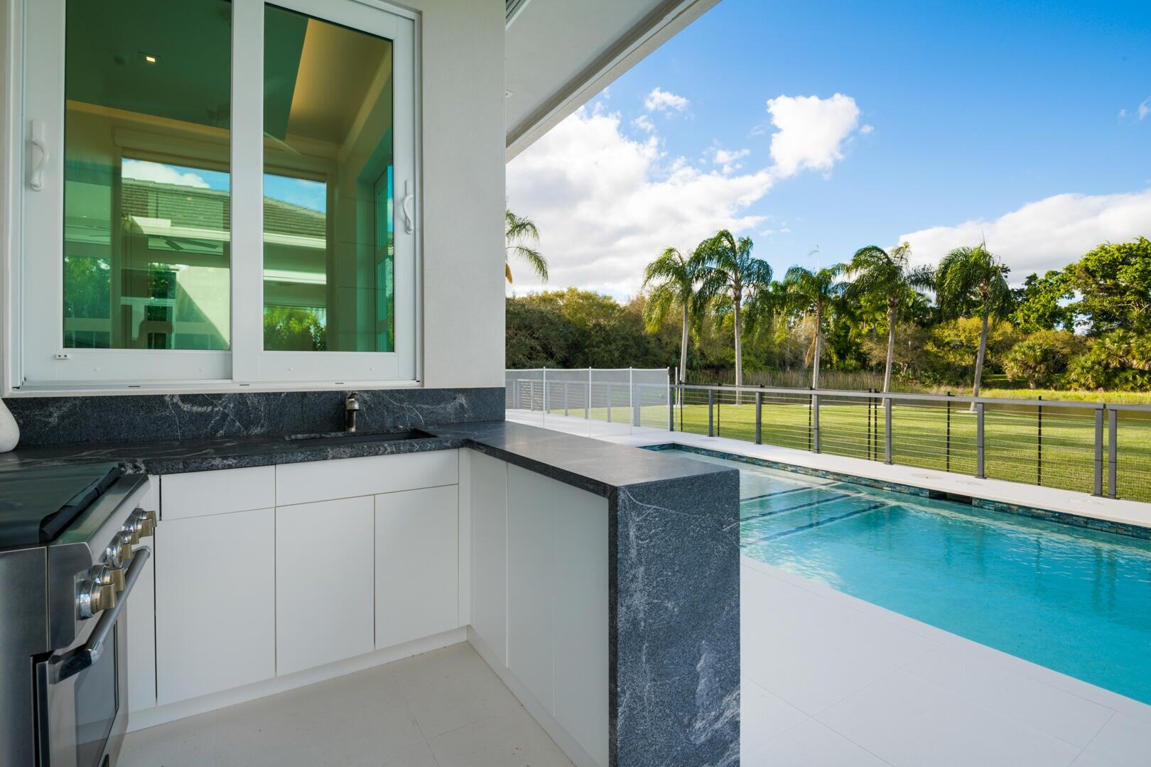 17106 Avenue Le Rivage Boca Raton, FL 33496 - Photo 61 of 76 Summer Kitchen