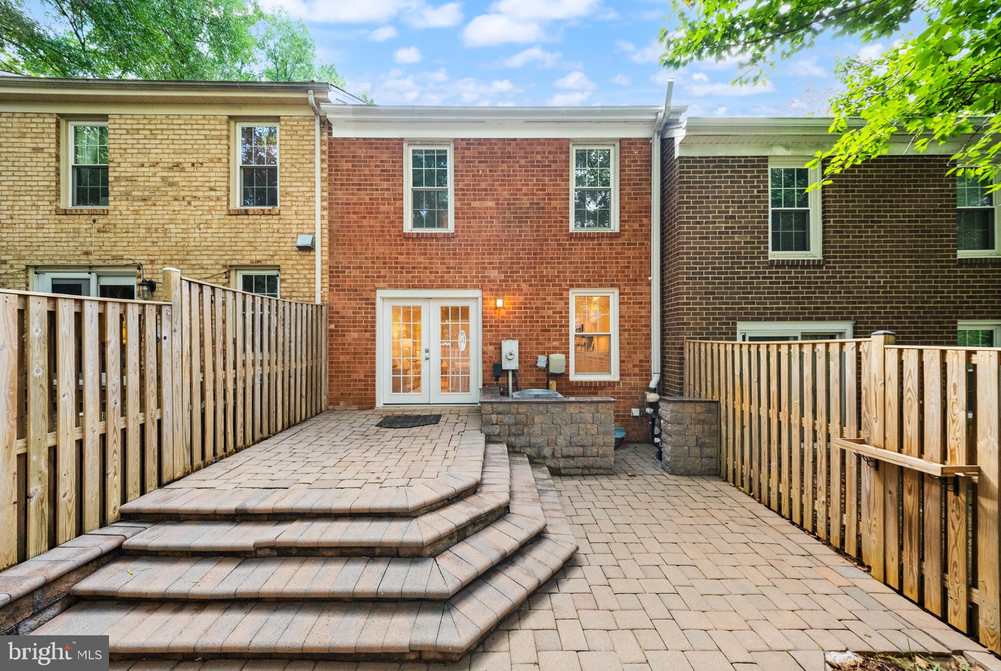 2311 Harleyford Court Reston, VA 20191 - Photo 38 of 46 Fully fenced paver patio
