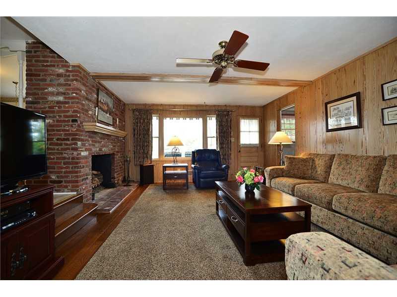 615 Miranda Road Upper St. Clair, PA 15241 - Photo 4 of 22 Family Room. Gorgeous pegged wood floors and wormy cypress paneling