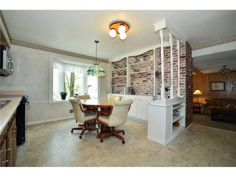615 Miranda Road Upper St. Clair, PA 15241 - Photo 6 of 22 Kitchen. Spacious, eat-in kitchen with wonderful bay window and built-ins.