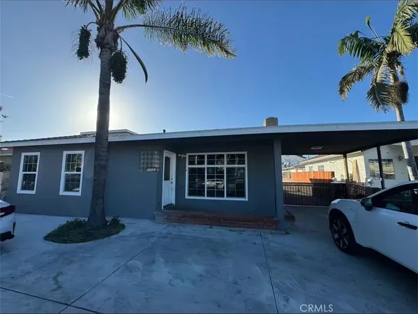 a view of a house with a patio