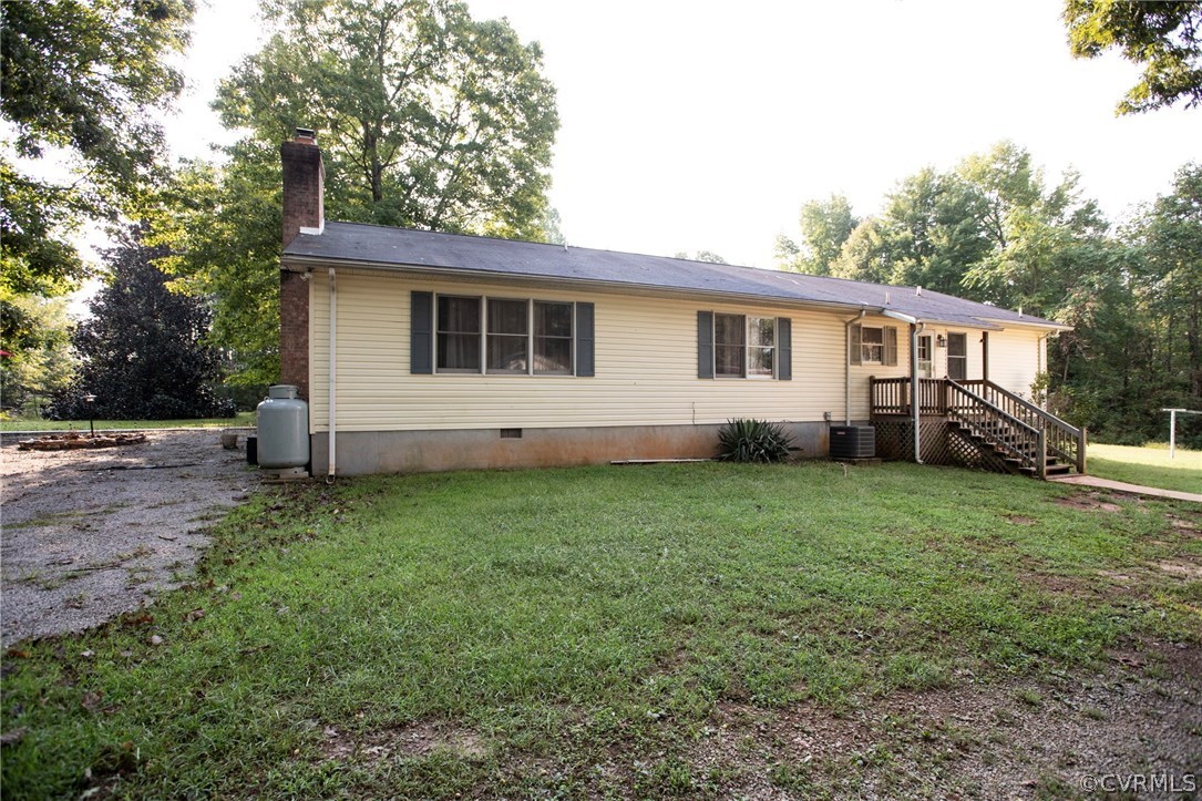 533 Schultz Ml Road Meherrin, VA 23954 - Photo 3 of 50 a view of a house with a backyard