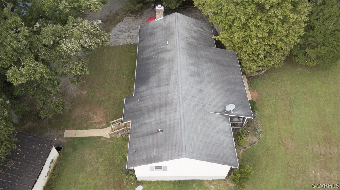 533 Schultz Ml Road Meherrin, VA 23954 - Photo 46 of 50 an aerial view of a house with a yard