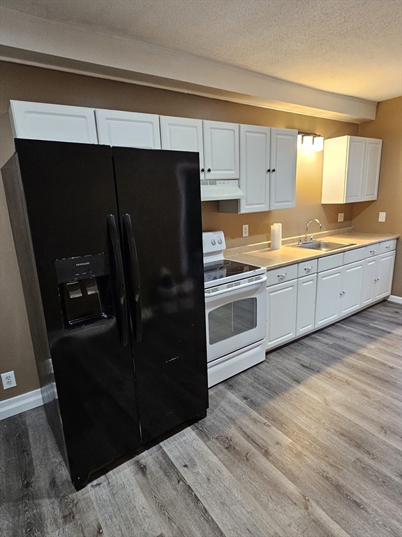 176 Corthell Street, Unit 1 Springfield, MA 01151 - Photo 17 of 28 a kitchen with a refrigerator and a sink