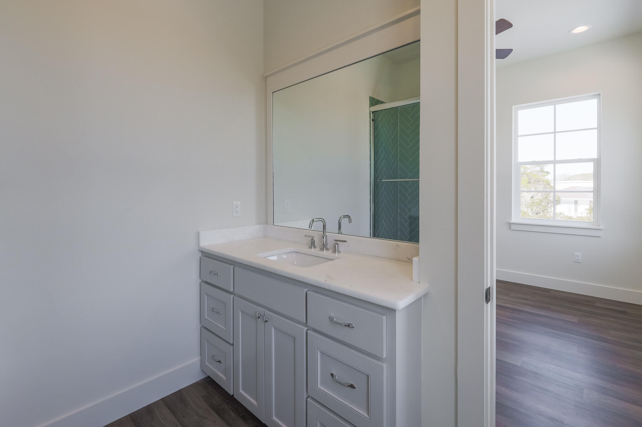 65 Horseshoe Circle Miramar Beach, FL 32550 - Photo 27 of 41 a bathroom with a sink and a mirror